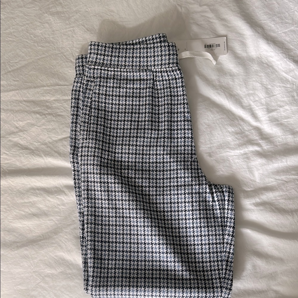 NWT Janie and Jack Stylish Houndstooth Joggers